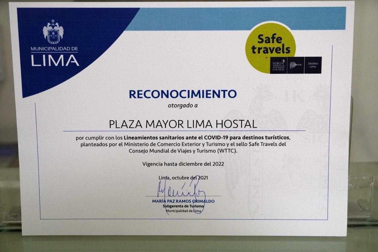 Plaza Mayor Lima Exteriör bild